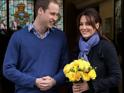 Kate Middleton leaves hospital in 2012 following treatment for hyperemesis gravidarum