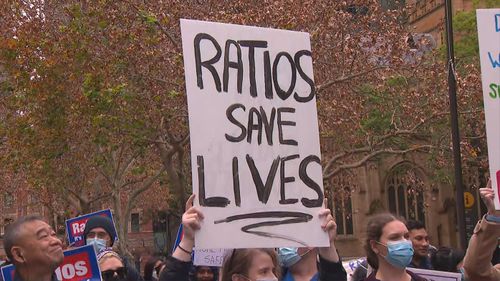 Nurses and midwives strike over working conditions in NSW.