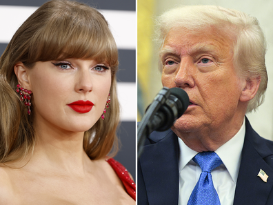 Taylor Swift and Donald Trump