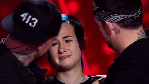 Watch: Good Charlotte's biggest fan auditions on Voice Kids... but Joel and Benji don't turn!