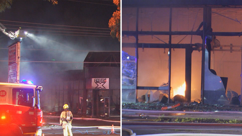 Fire engulfs factory in Melbourne's south-east | Nine.com.au