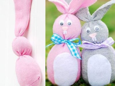 Easter Bunny Socks