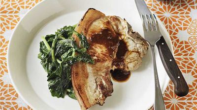 Recipe:&nbsp;<a href="http://kitchen.nine.com.au/2016/05/19/14/06/pork-chops-with-fennel" target="_top" draggable="false">Pork chops with fennel</a>