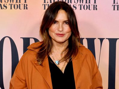 Mariska Hargitay attends Taylor Swift: The Eras Tour Concert Movie World Premiere at AMC The Grove 14 on October 11, 2023 in Los Angeles, California. 