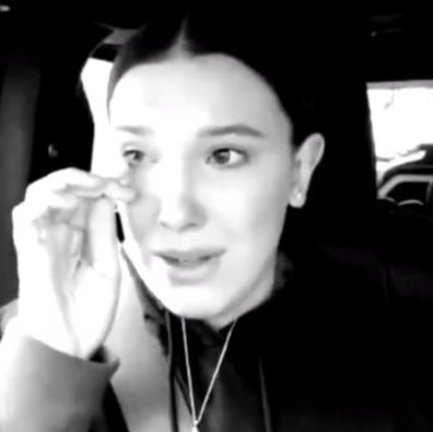 Millie Bobby Brown breaks down over uncomfortable encounter with a fan.