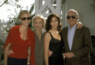 Minnie Driver, Sister Kate Driver, Mom Gaynor Driver, and Father Ronnie Driver.