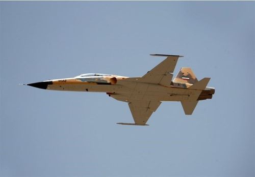 Iran's new fighter jet, named the Kowsar.