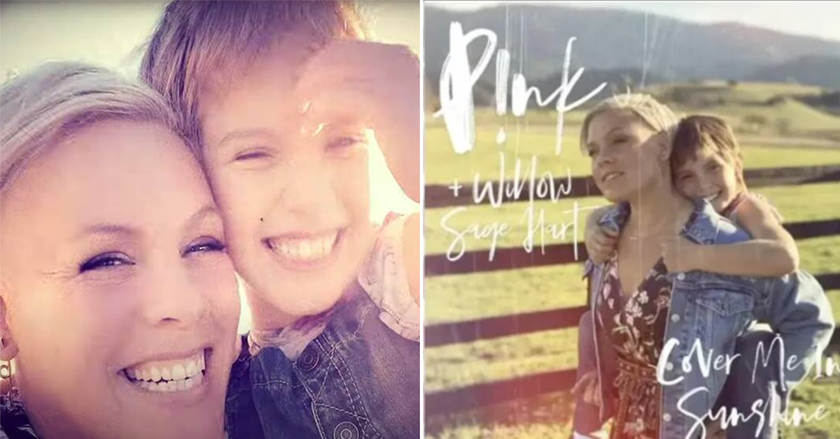 Pink's daughter Willow, nine, makes Billboard chart debut with their