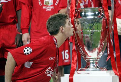And what was undoubtedly the most memorable night of Gerrard's career.