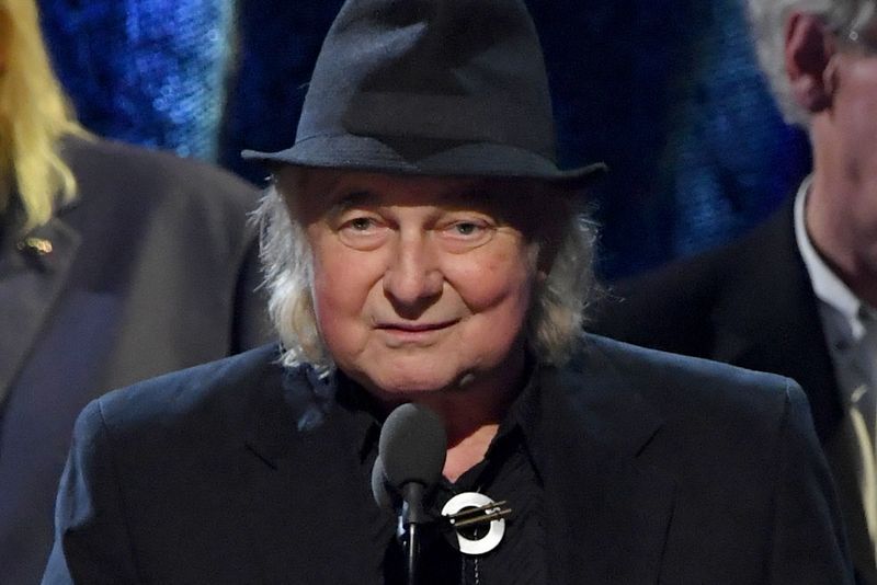 Inductee Alan White of Yes onstage at the 32nd Annual Rock &amp; Roll Hall Of Fame Induction Ceremony in 2017.