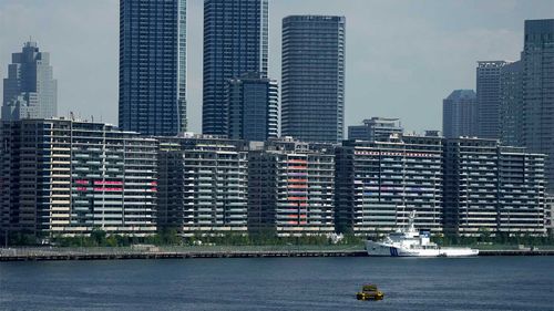 The athlete's village in Tokyo.