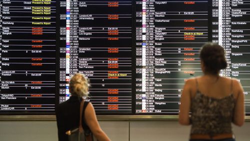 Hong Kong flights cancelled as typhoon Nida approaches