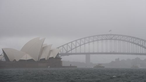 Rain in Sydney