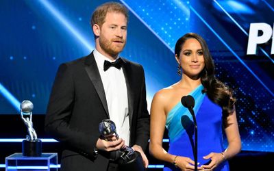 February 2022: Harry and Meghan receive NAACP President's Award