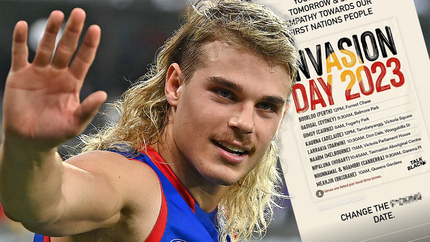 Bailey Smith chimes in on Australia Day date change debate