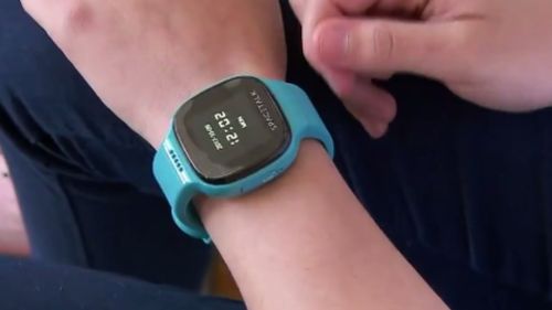 The new Spacetalk smartwatch has hit the market. (9NEWS)