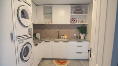 El'ise and Matt's renovation: A functional and stylish laundry