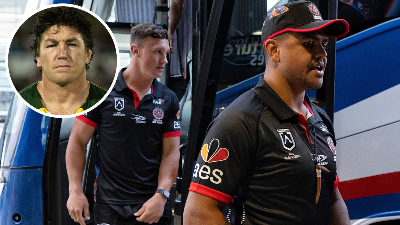 League great whacks Latrell Mitchell, Jack Wighton over early-morning dust-up