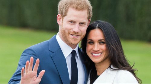 Harry and Meghan announced their engagement yesterday. (AAP)