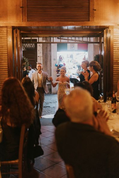 My Wedding Day: Couple marries at Rome's Trevi 