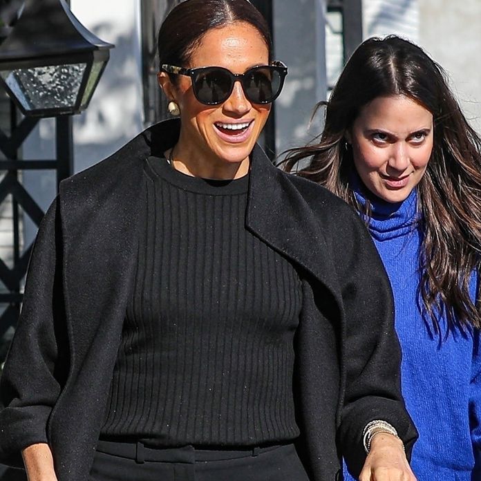 Meghan Markle styles Chanel with Valentino after kids get royal titles