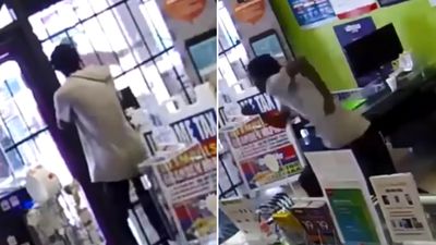 Tables turn on armed robber