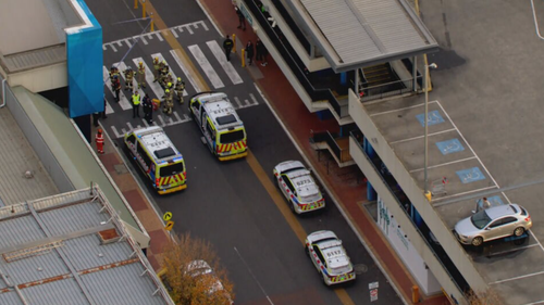 Emergency services are on scene in Preston.