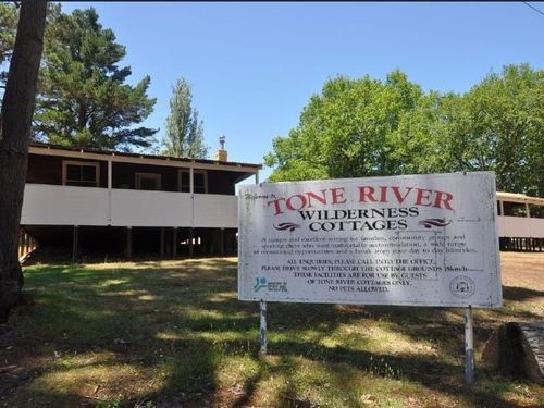 After closing as a timber mill town in 1952, the space was used as a wilderness camp for three decades.