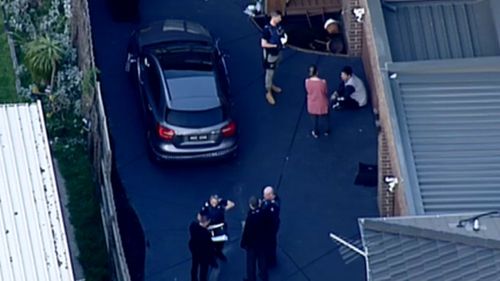 Police are seeking a suspect after a man was stabbed in south-east Melbourne.