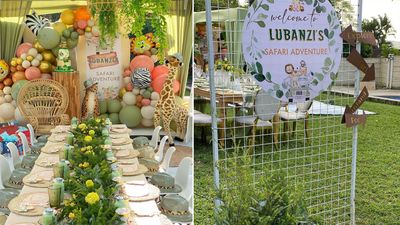 Lubanzi's epic safari party