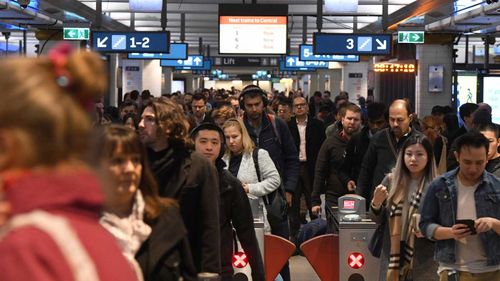 Town Hall is one of the busiest train stations in the country.