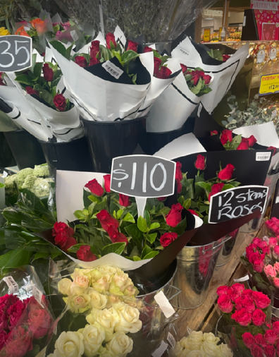 Supermarket flowers