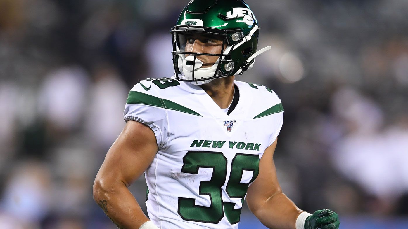 Valentine Holmes during his pre-season game against New York Giants