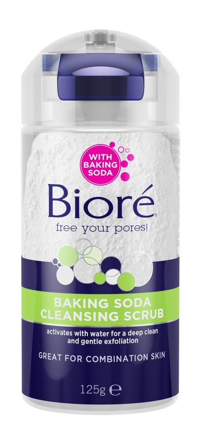 <a href="https://www.priceline.com.au/biore-baking-soda-cleansing-scrub-125-g" target="_blank">Bior&eacute; Baking Soda Cleansing Scrub, $10.99.</a><br />
Because you may not get to wash your face today &ndash; or tonight
&ndash; or heck, even tomorrow.