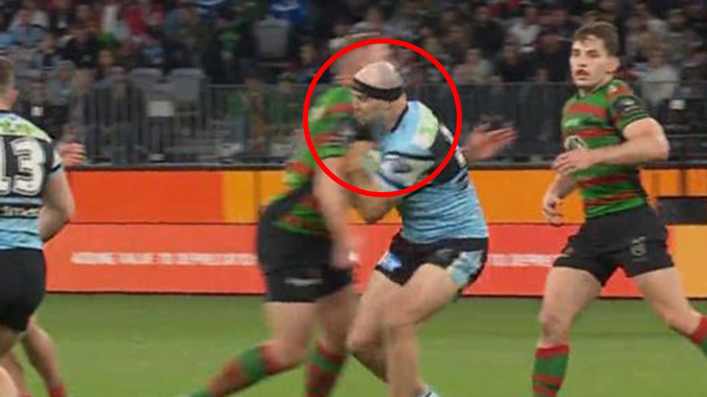 Tom Burgess has been offered a three-game ban for this hit.
