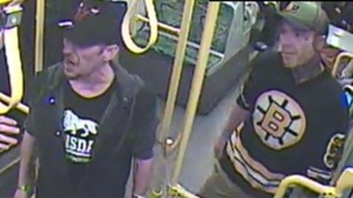 Melbourne police have released an image of two man they say could help with their investigation of an assault of a teenager on a tram. 