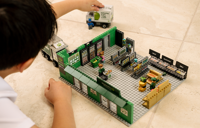 Woolworths Bricks collectible lets customers build their own sustainable supermarket