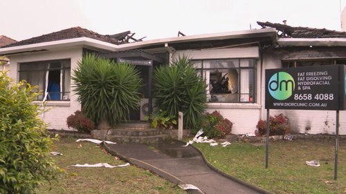 Emergency services were called to a home used as a medical clinic near the corner of ï»¿Gaffney and Derby streets in Pascoe Vale about 9.30pm yesterday.
