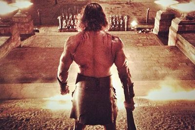 Not to be mistaken with 2014's other Hercules movie <i>The Legend of Hercules</i>, this version sees Greek demigod Hercules (Dwayne "The Rock" Johnson), "tested when the King of Thrace and his daughter seek his aid to defeat a tyrannical warlord." <br/><br/>(Image: @therock / Instagram)
