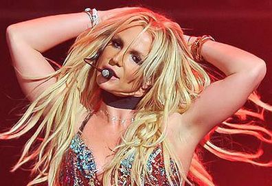 Britney Spears performing at Now! 99.7 Triple Ho Show 7.0 (Getty)