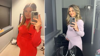 Natalia Cooper is 20 weeks pregnant with a baby girl 