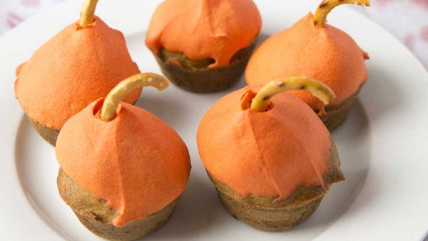 Mini Pumpkin Cupcakes