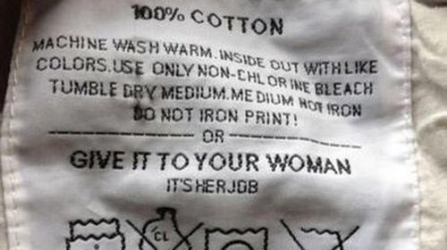 Indonesian clothing company under fire for sexist shirt