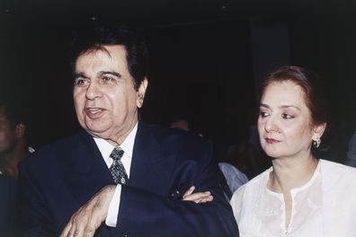 Portrait of Dilip Kumar and Saira Banu. (Photo by Dinodia Photos/Getty Images)