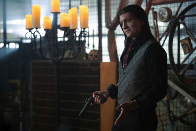 Stan: TWISTED METAL -- S2 -- Pictured: Anthony Carrigan as Calypso -- (Photo by: Pief Weyman/PEACOCK)