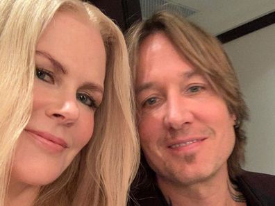 Nicole Kidman, Keith Urban, Instagram, selfie