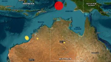 The 6.2 magnitude earthquake struck 10 kilometres deep in the Arafura Sea between Australia and Western New Guinea, on Friday just after 7pm local time (8.30pm AEDT). 