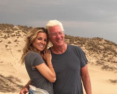 Alejandra Silva shared this snap with Richard Gere in 2017, one year before they were married.