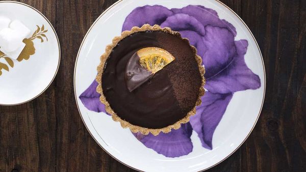 Chocolate tart