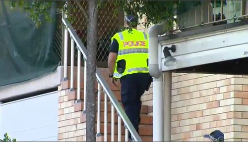 Officers are combing through the property to find the source of the fire and explosion. (9NEWS)